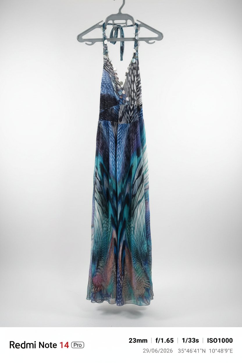 Robe dos nu