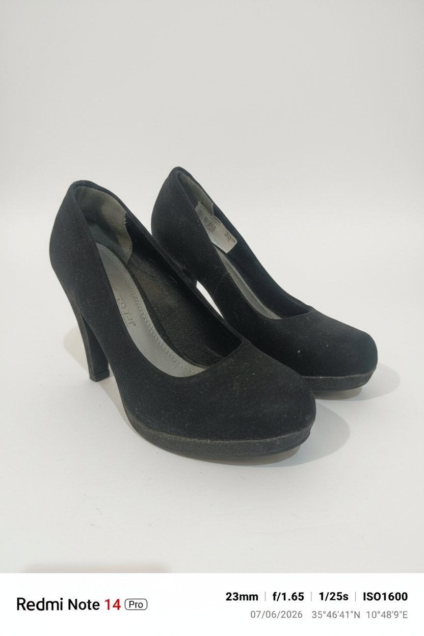 Talon presque neuf 