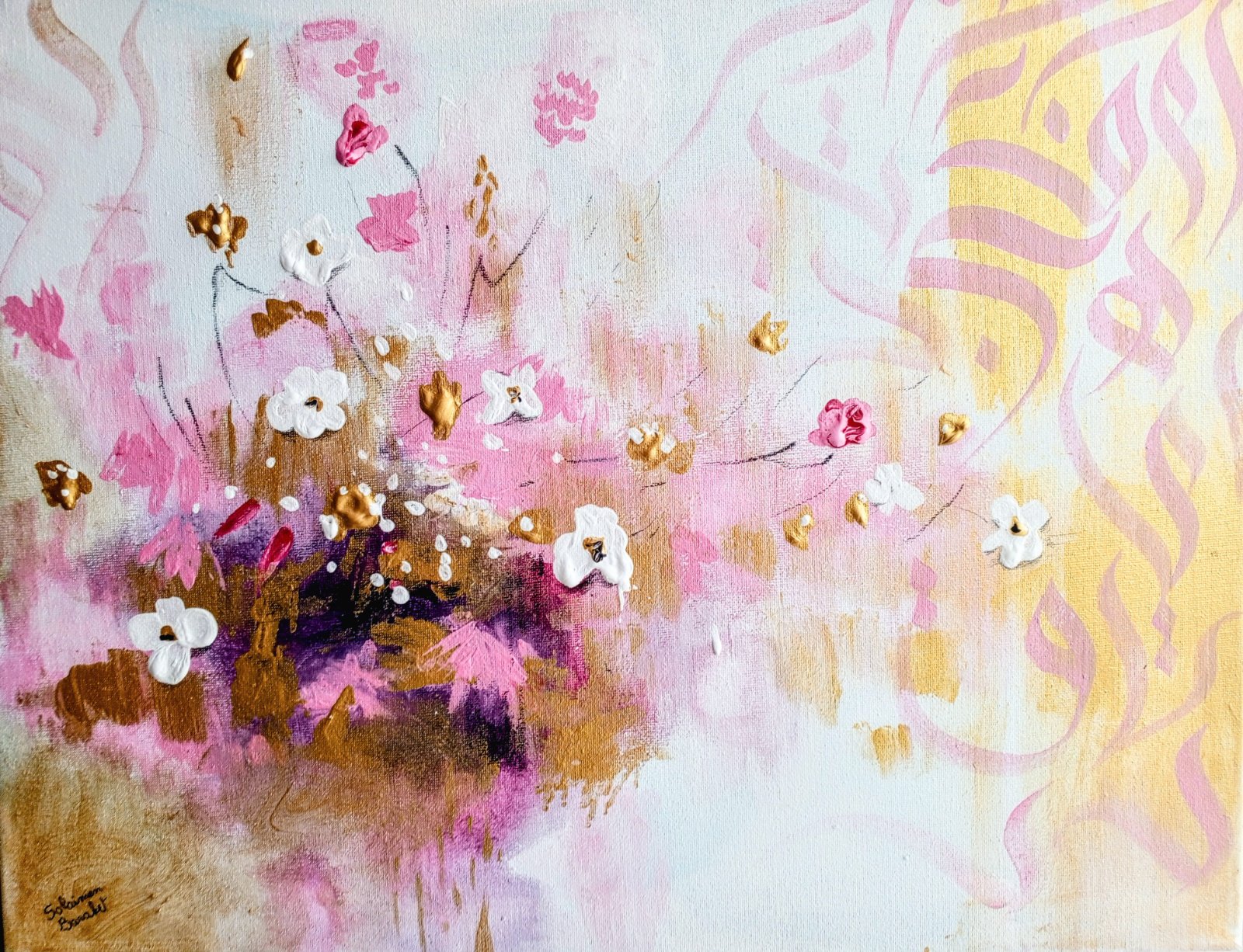 Tableau golden rose's 