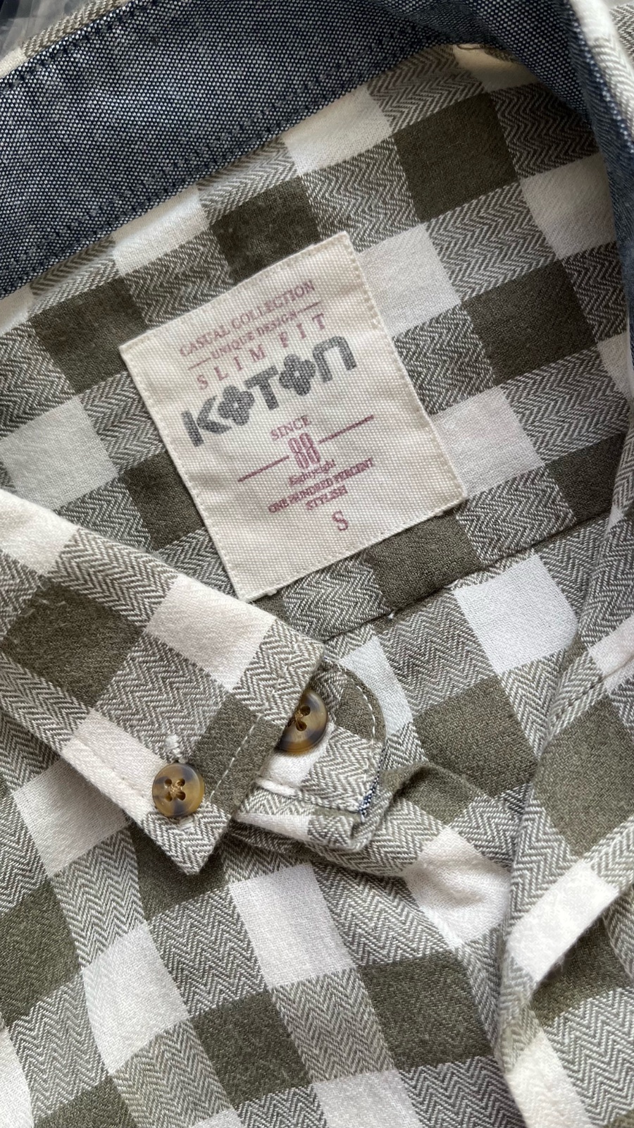 Chemise koton