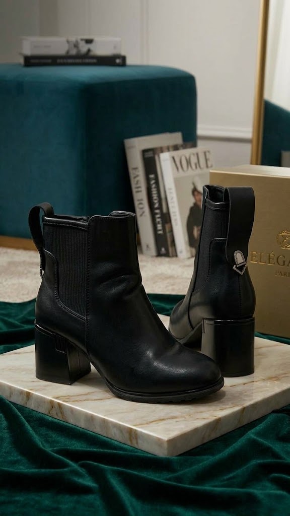 Bottines noir JOLIESSE