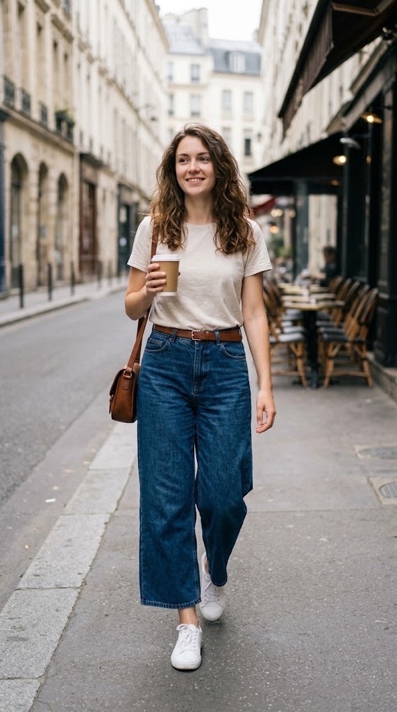 Pantalon wide leg ZEN