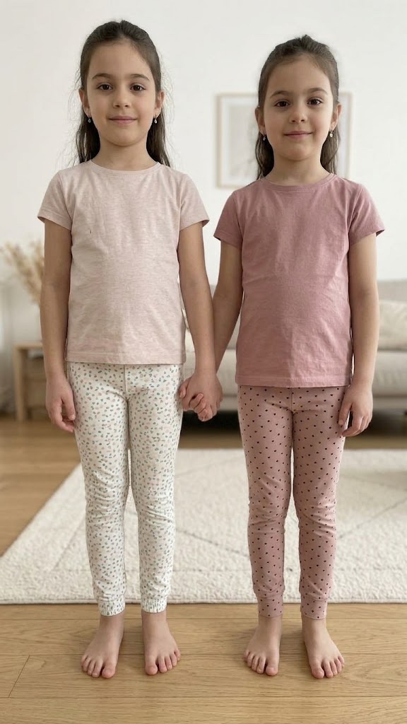 Lot de deux ligging fille 4 ans 