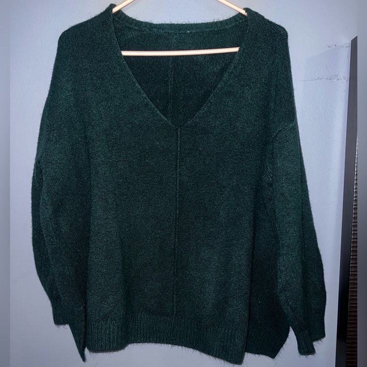 Green sweater