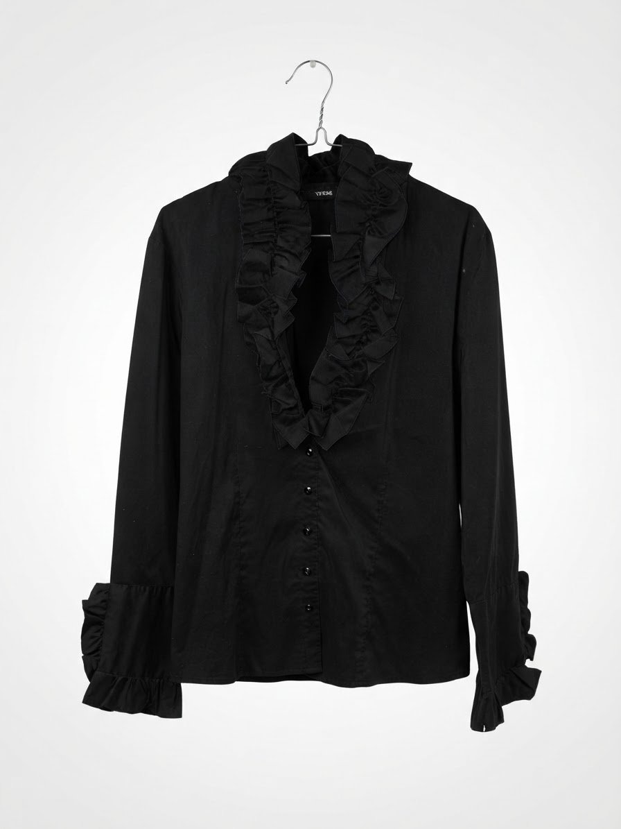 🫆🫆Trés  belle chemise noir 