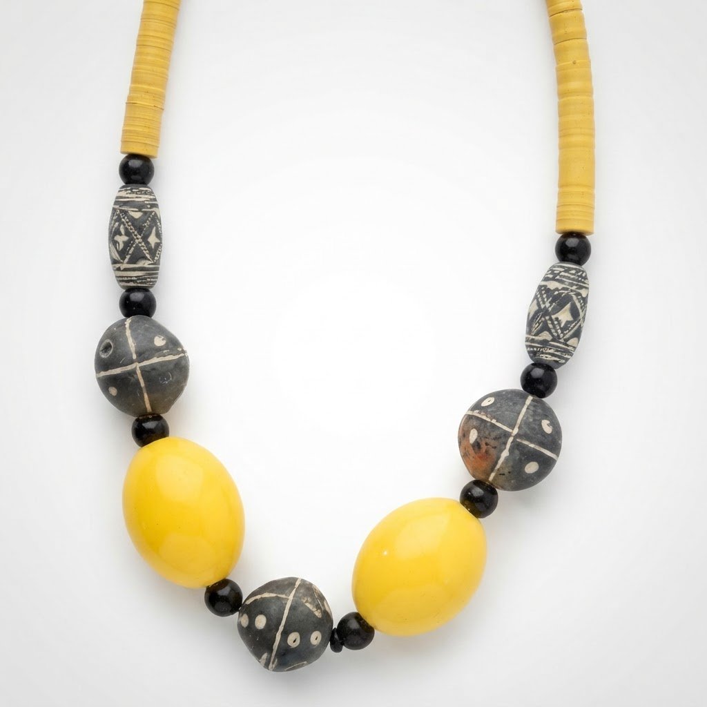 🫆🫆 Tres joli collier  importé  du Sénégal 