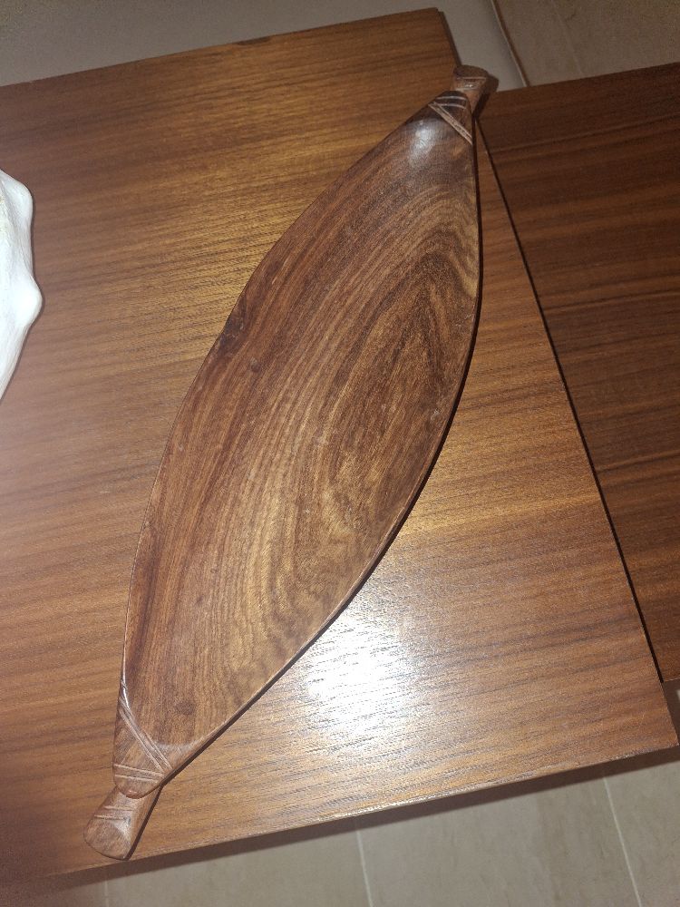 🌀🌀 Magnfique porte amuse- gueule en bois du Sénégal