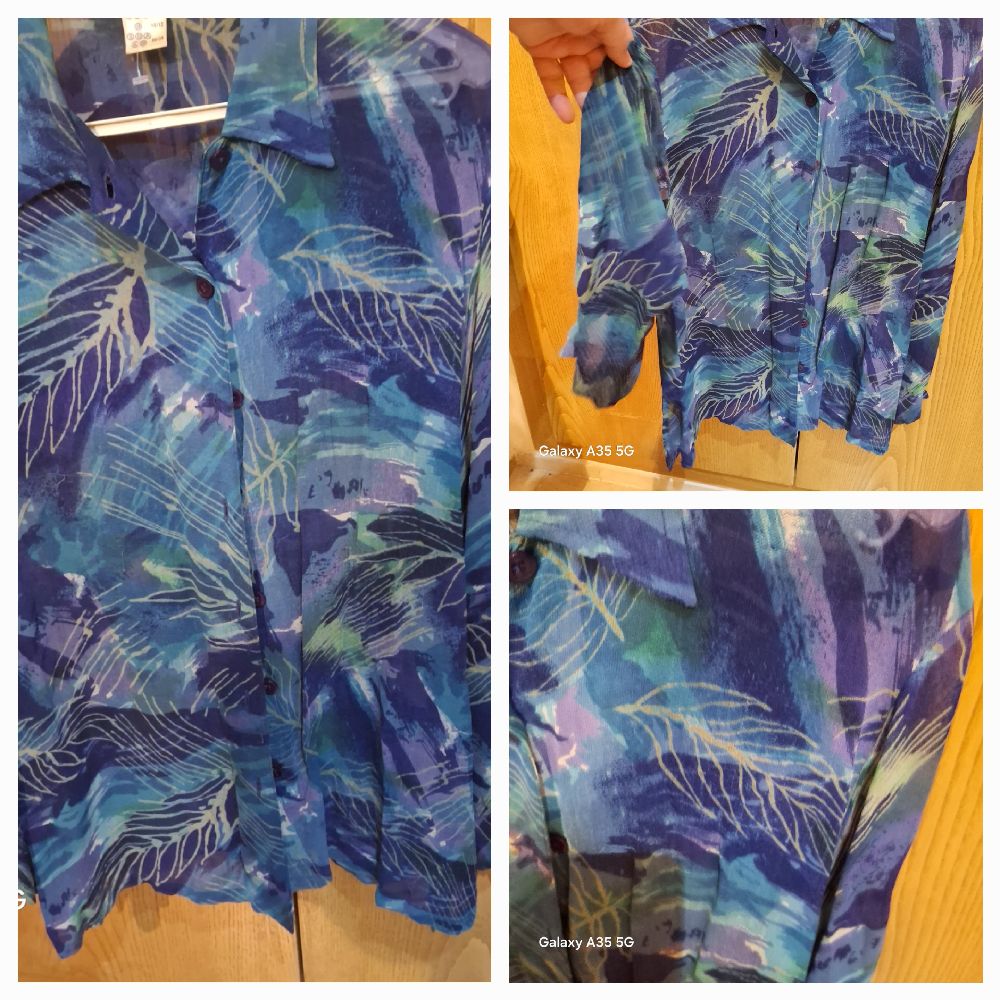 🌀🌀 chemise imprimée neuve achetée des Galeries lafayettes Paris jamais portée, un 42 peut la porter.