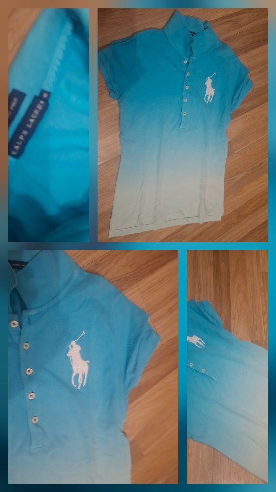 🌀🌀 Magnfique  t-shirt en très bon etat pour femme Taille M authentique..Le bas du T-Shirt  est tres joli avec un délavage tres désigne  