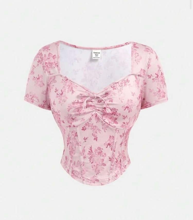 Top coquette shein