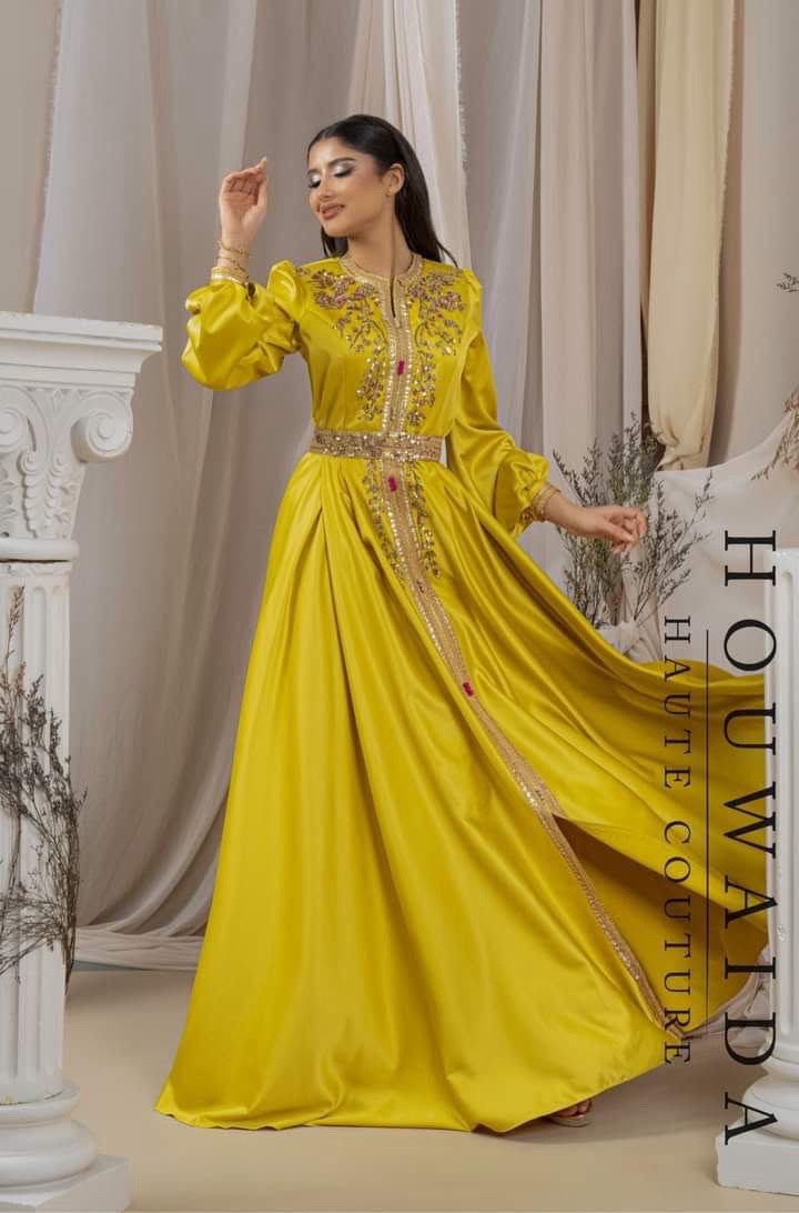 Caftan Houwaida Haute Couture taille 46 