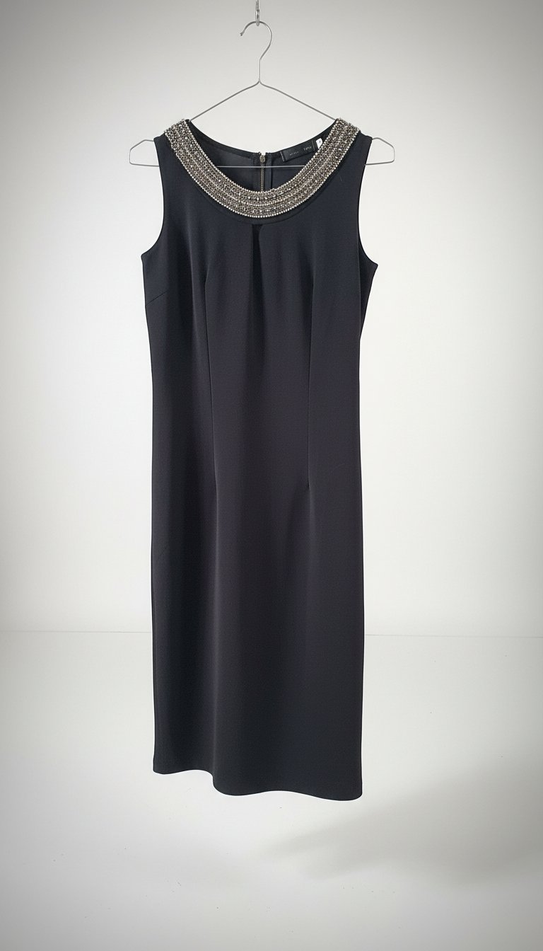 Robe noire simple 