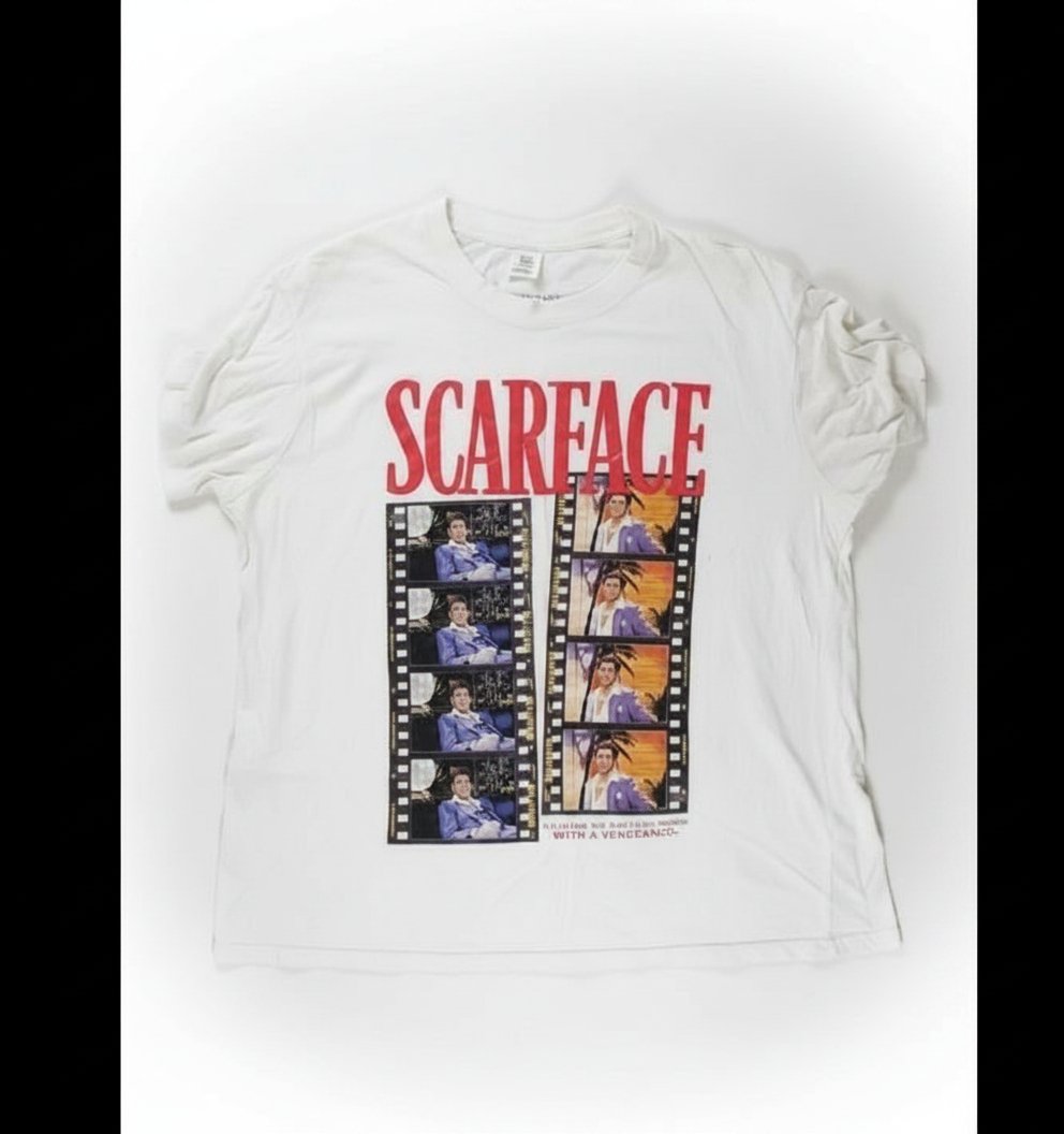 AUTHENTIC T SHIRT SCARFACE ORIGINAL 