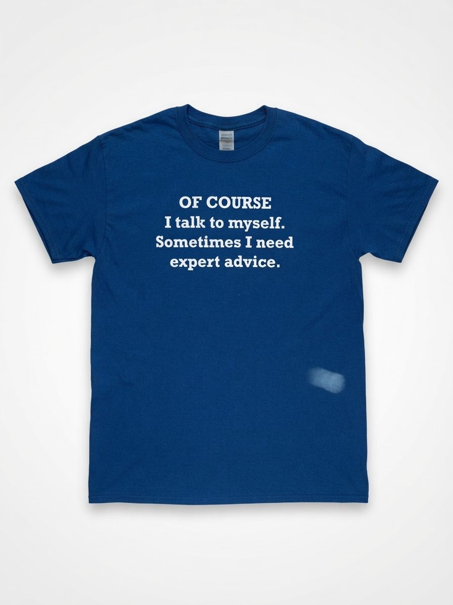 OVERSIZED BLUE T-SHIRT 
