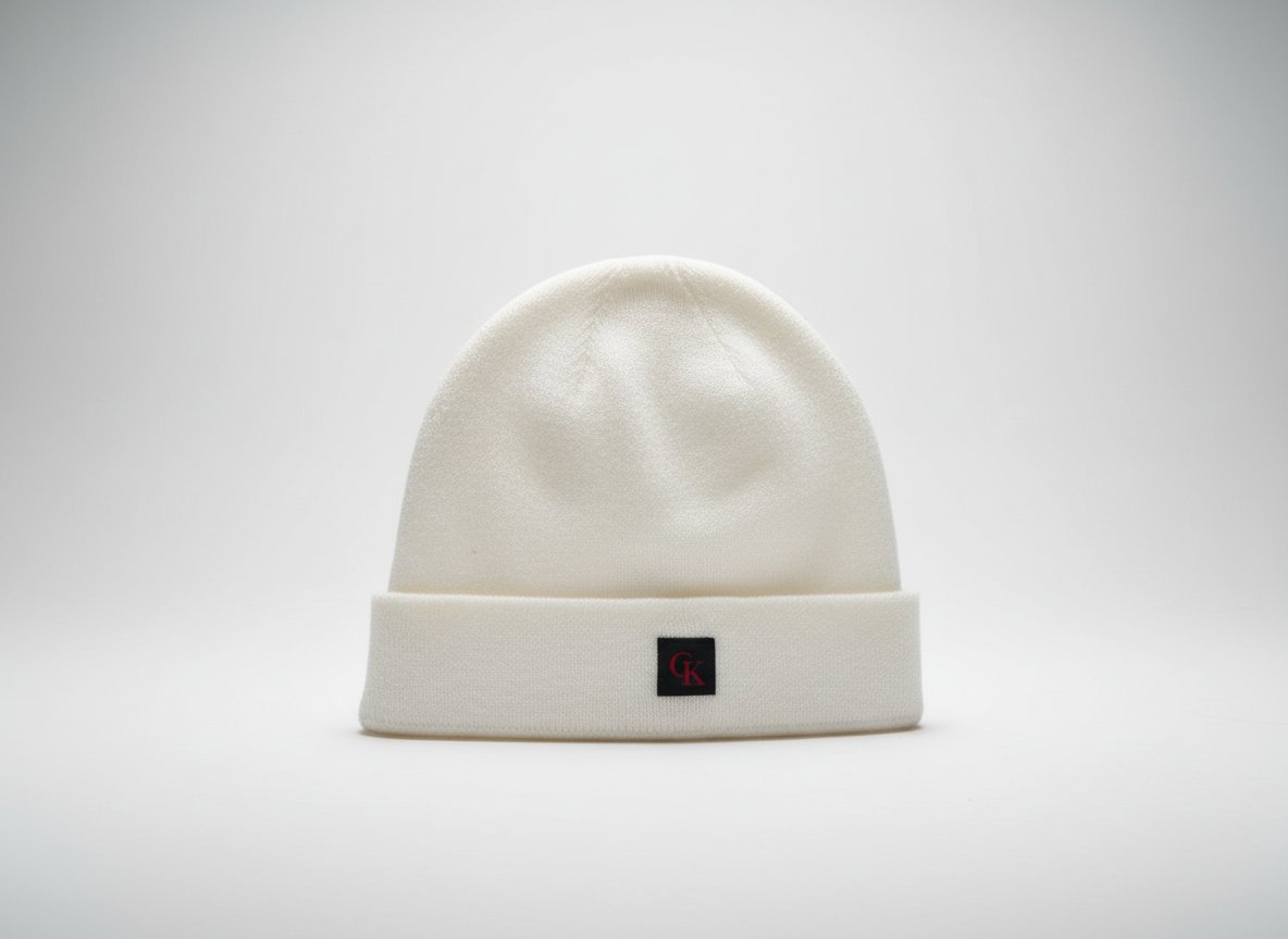 Bonnet Calvin Klein beige 