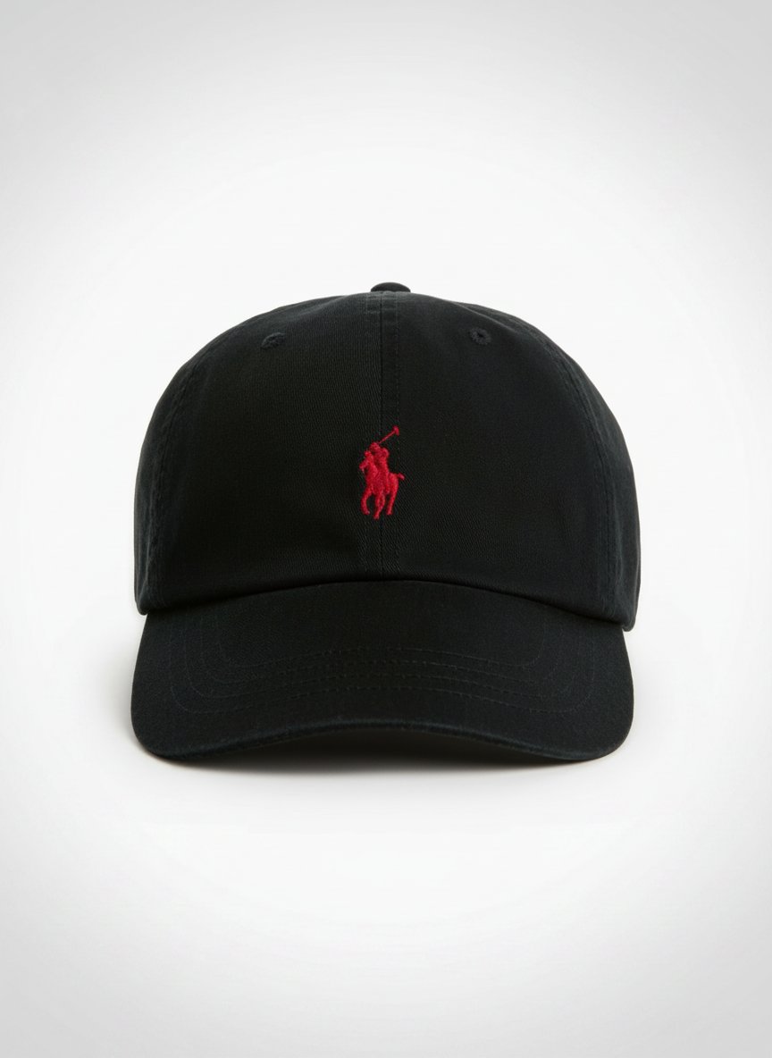 Casquette ralph Lauren noir