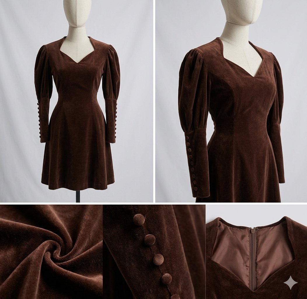 Robe marron