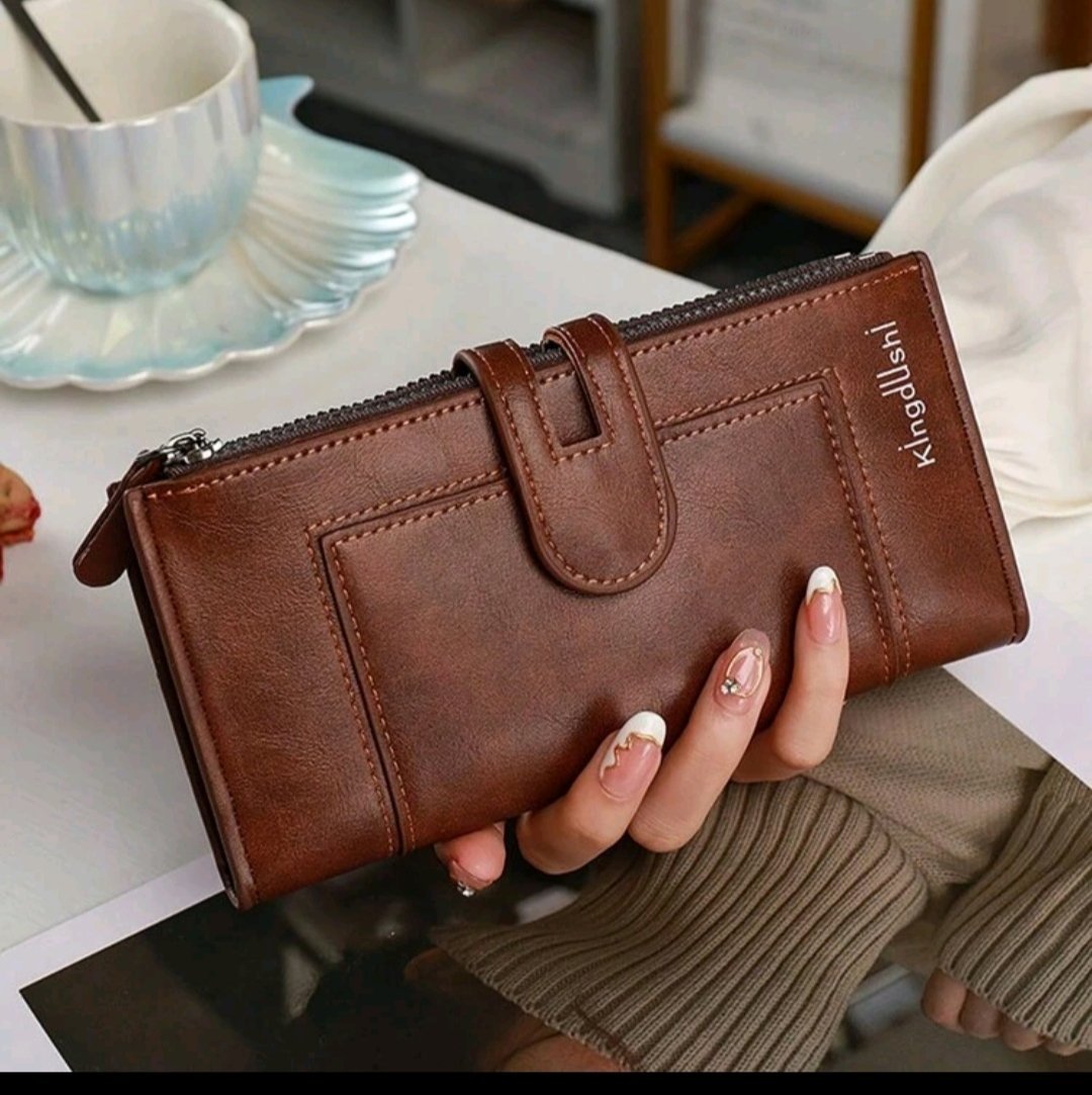 Portefeuille marron 