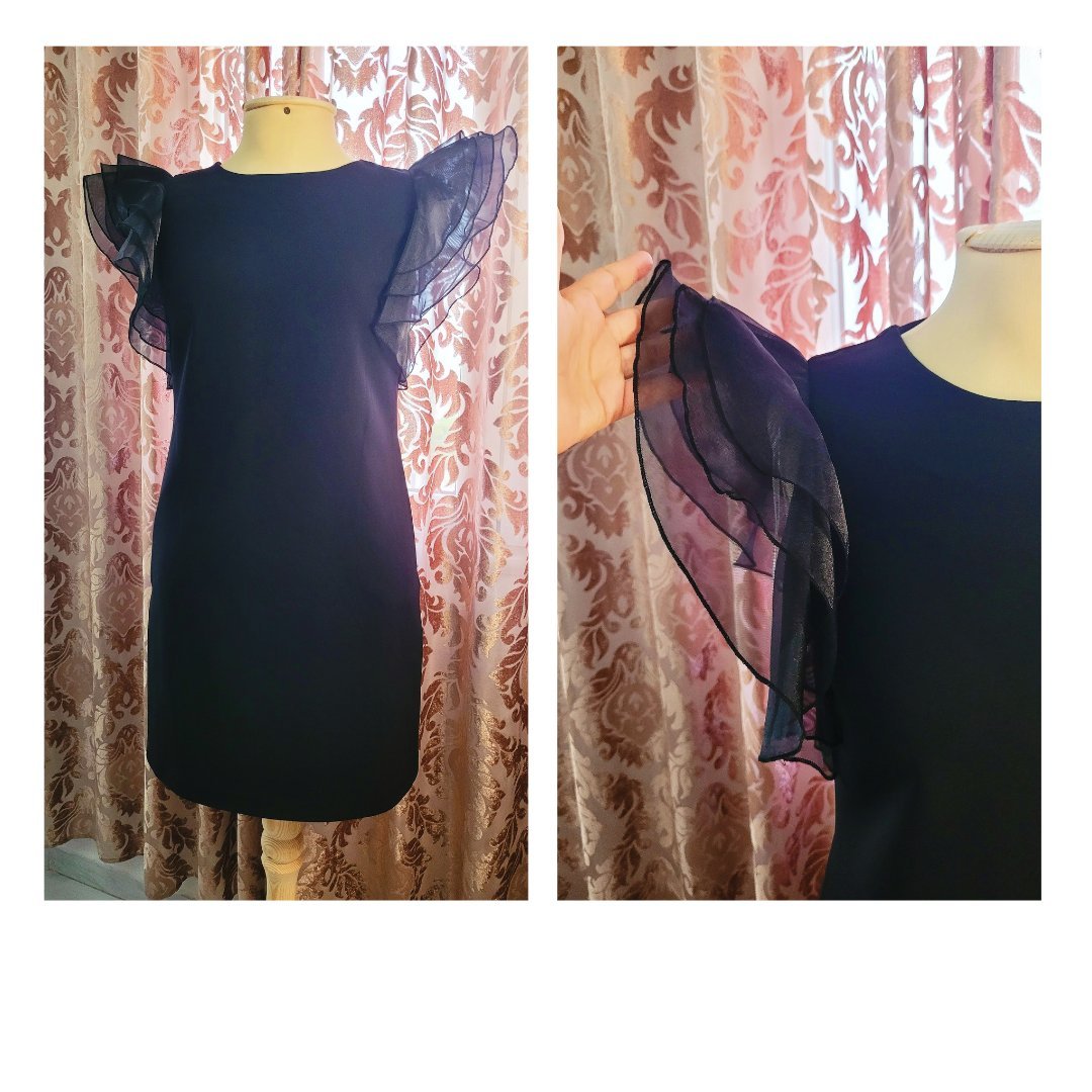 Sublime robe soirée noire Esta Line neuve