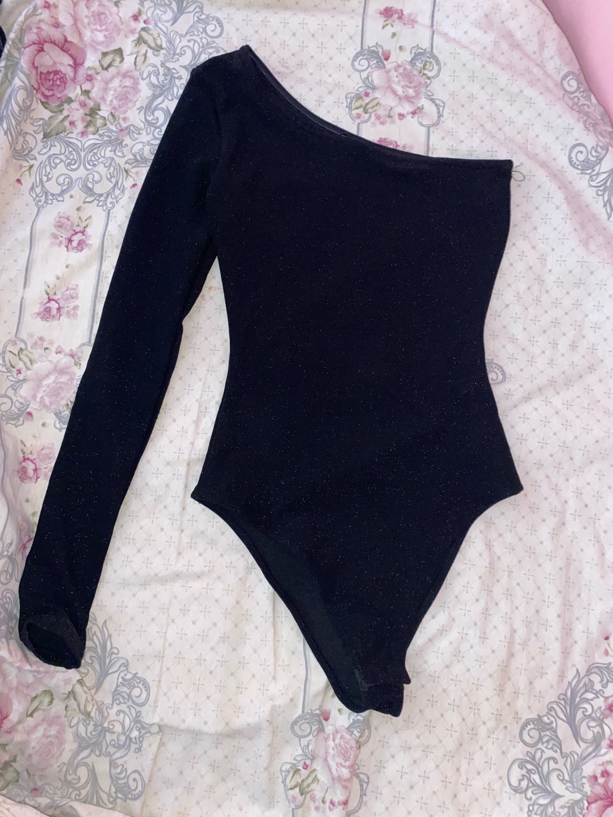 Body asymétrique pailleté Tally Weijl (XS s