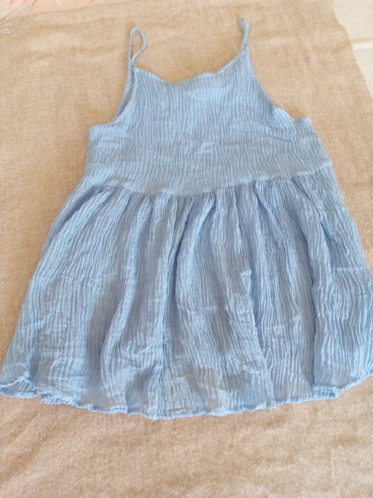 Liquette bretelles bleue ciel marque RESERVED