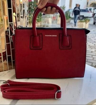 Sac bandoulière rouge- marque fashion&bags