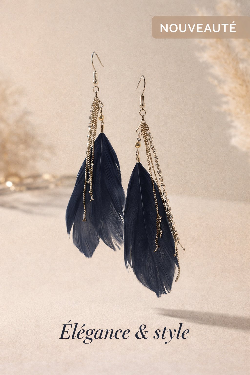 Boucles d'oreilles-marque Kappahal-importées de Suède 