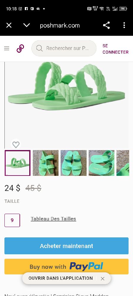 En plastique 