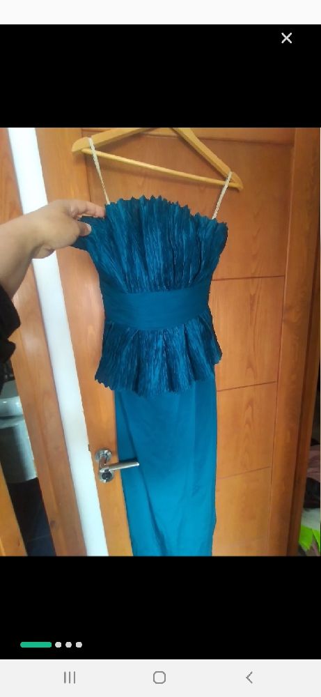 Robe soirée en soie