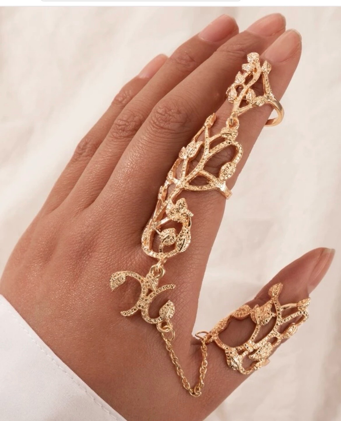 Bague chic 