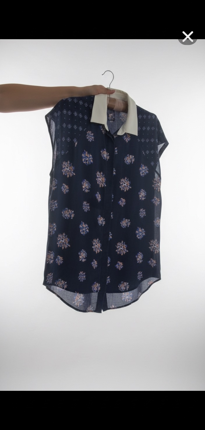 Chemise fleurie