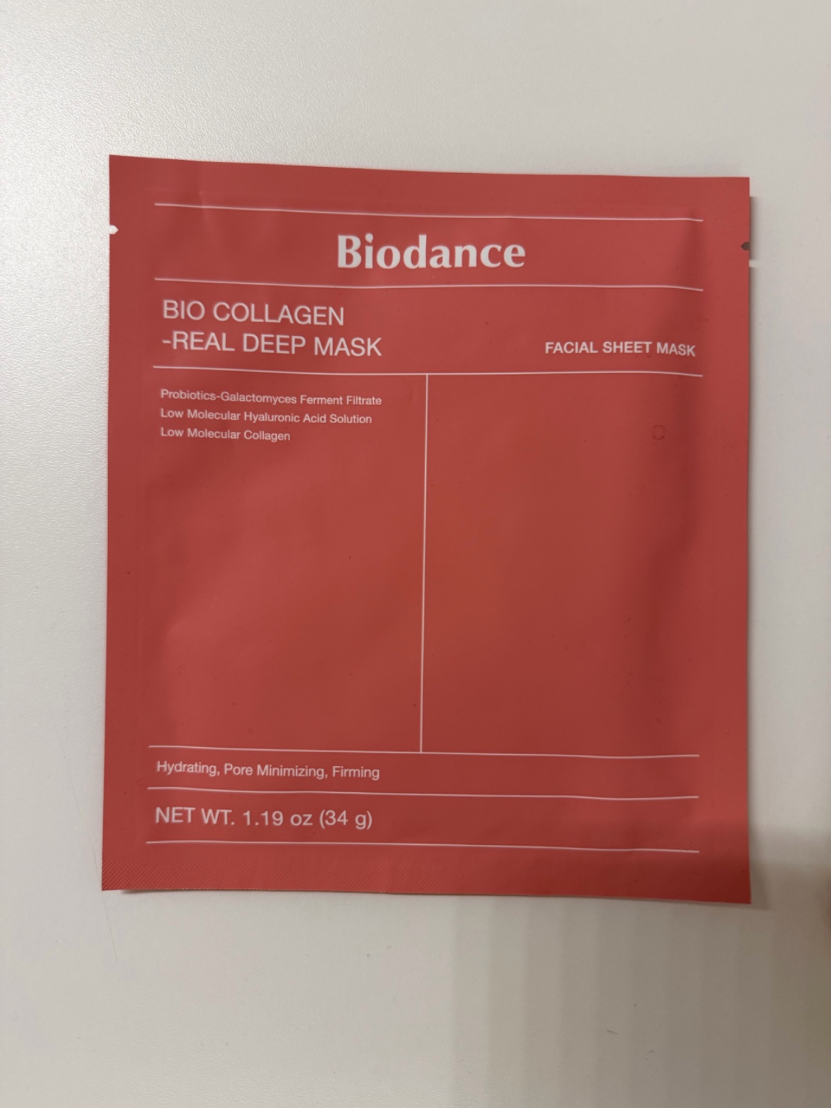 Masque collagen . Biodance🎀  