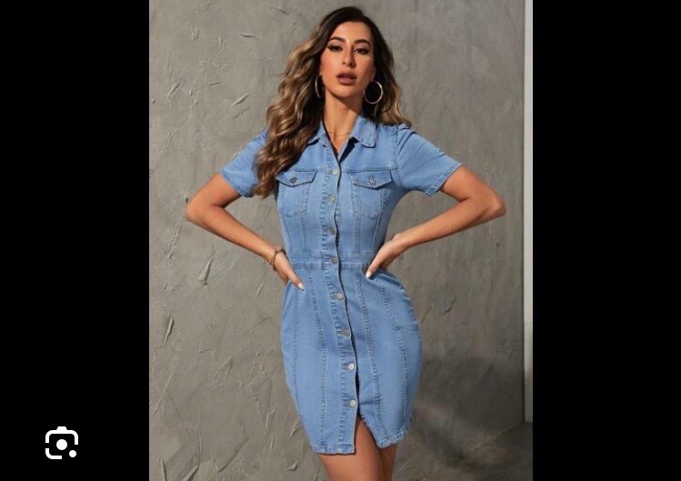 Robe denim 