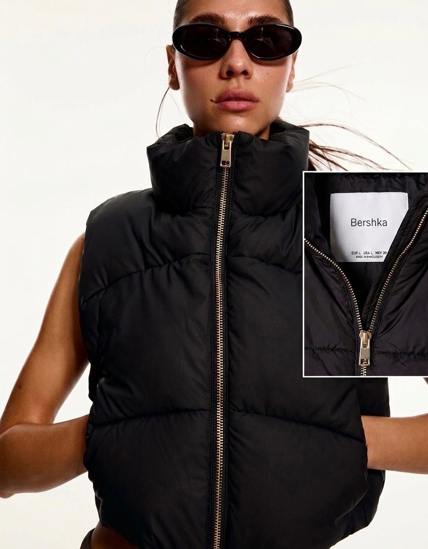 Doudoune Bershka sans manches 