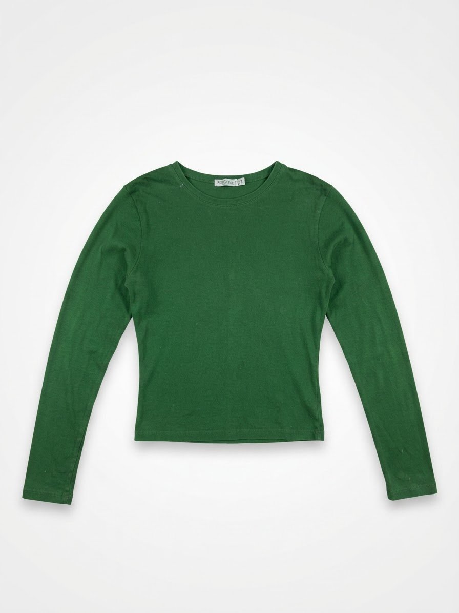 Long sleeves green shirt 