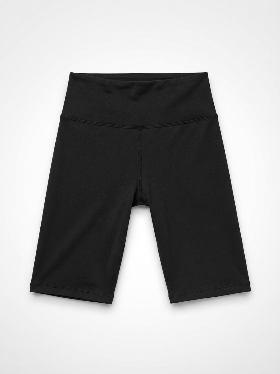 Black athletic shorts