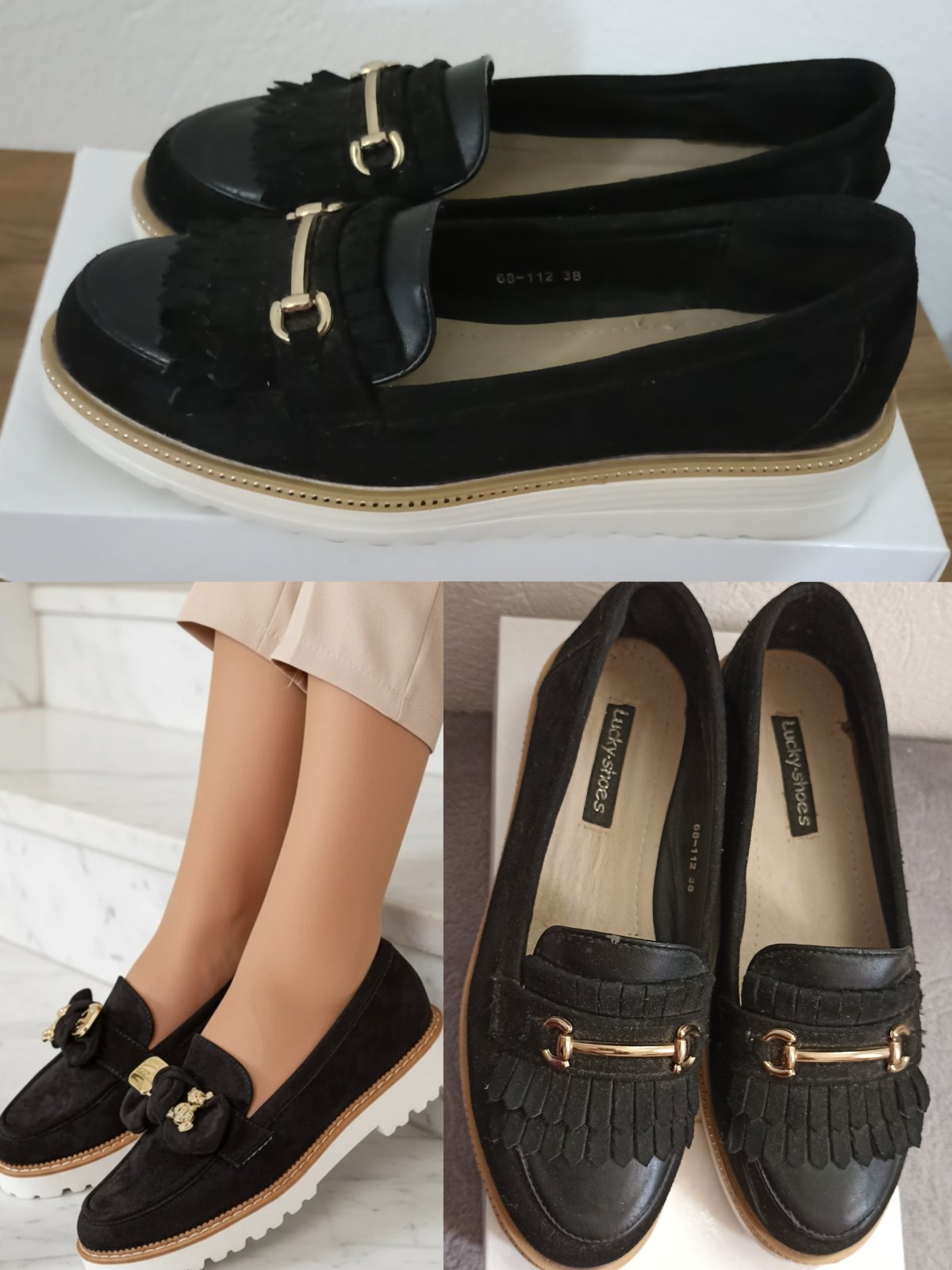 Chaussures noires très stylées 🖤