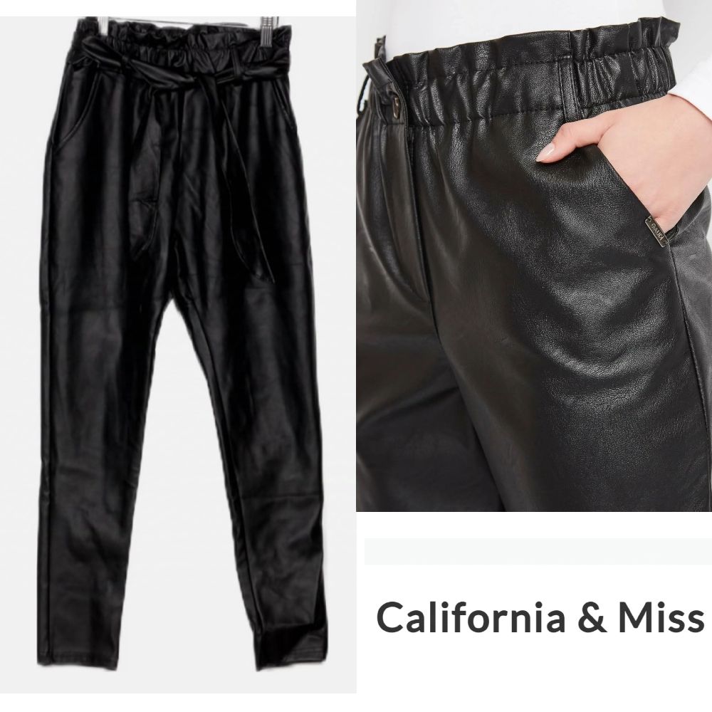 Pantalon simili cuir 🩶