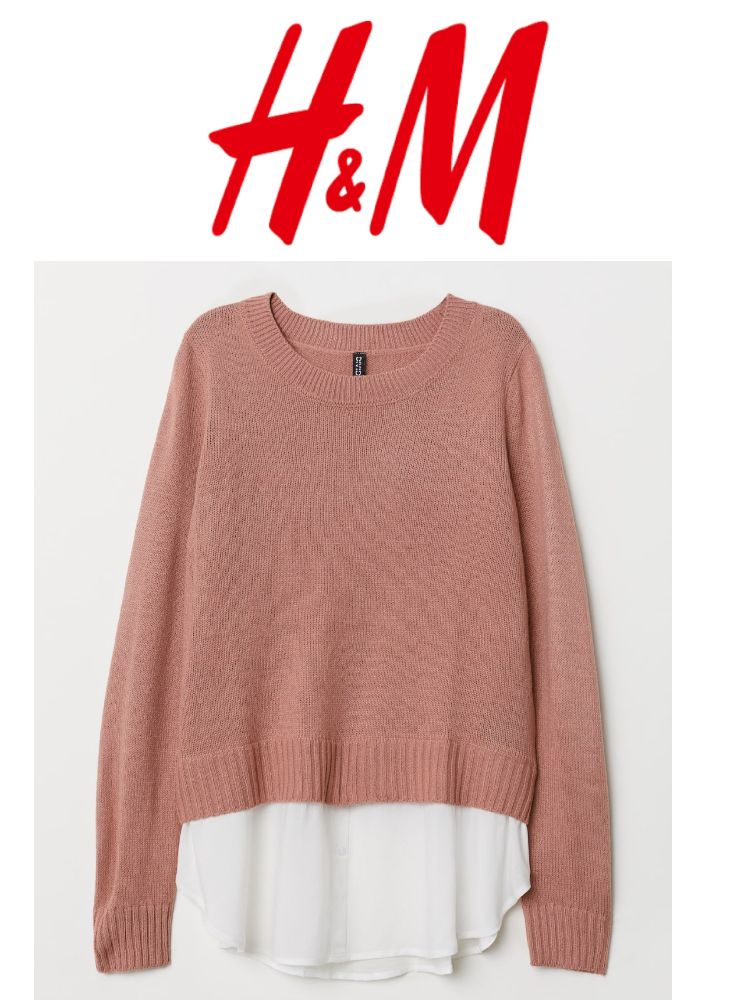  Pull Elegant Rose vintage🩷