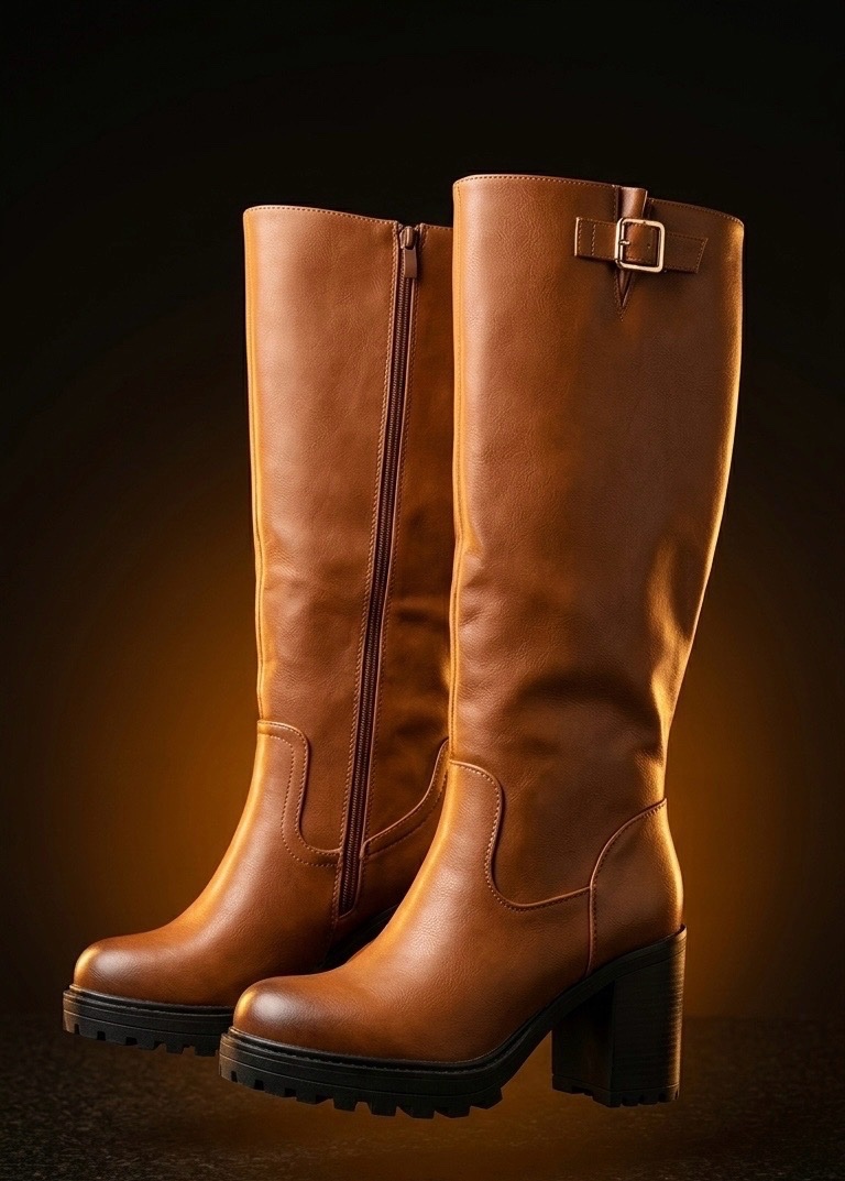 Bottes en cuir
