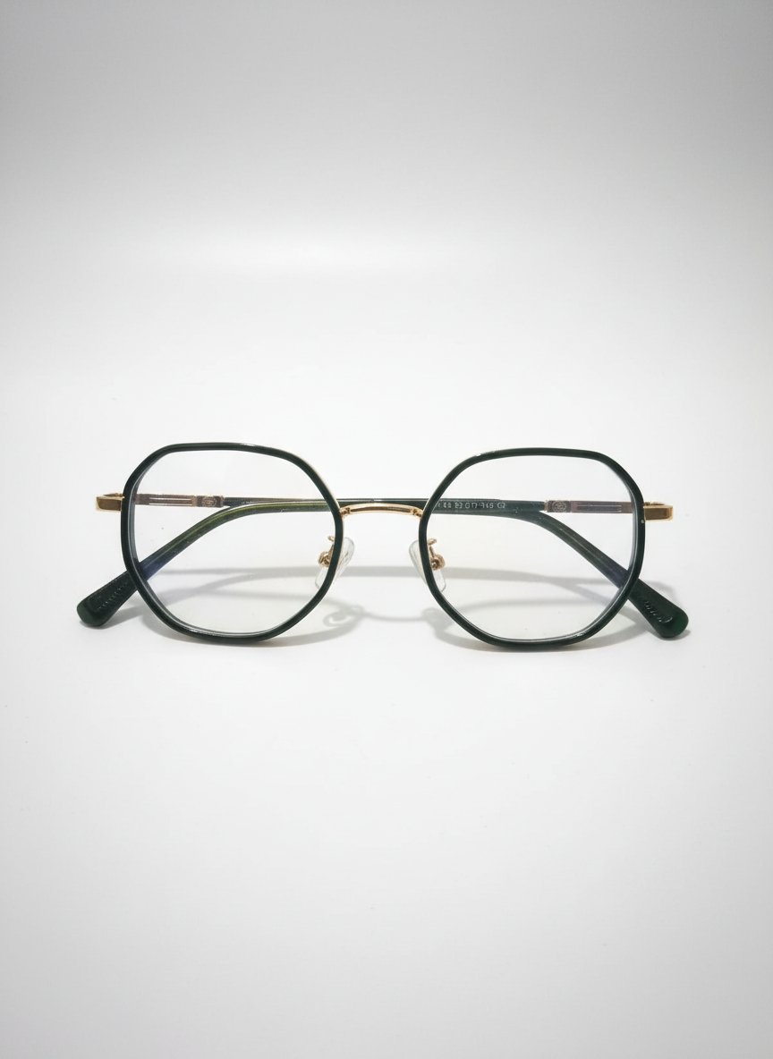 Lunette noir et doré