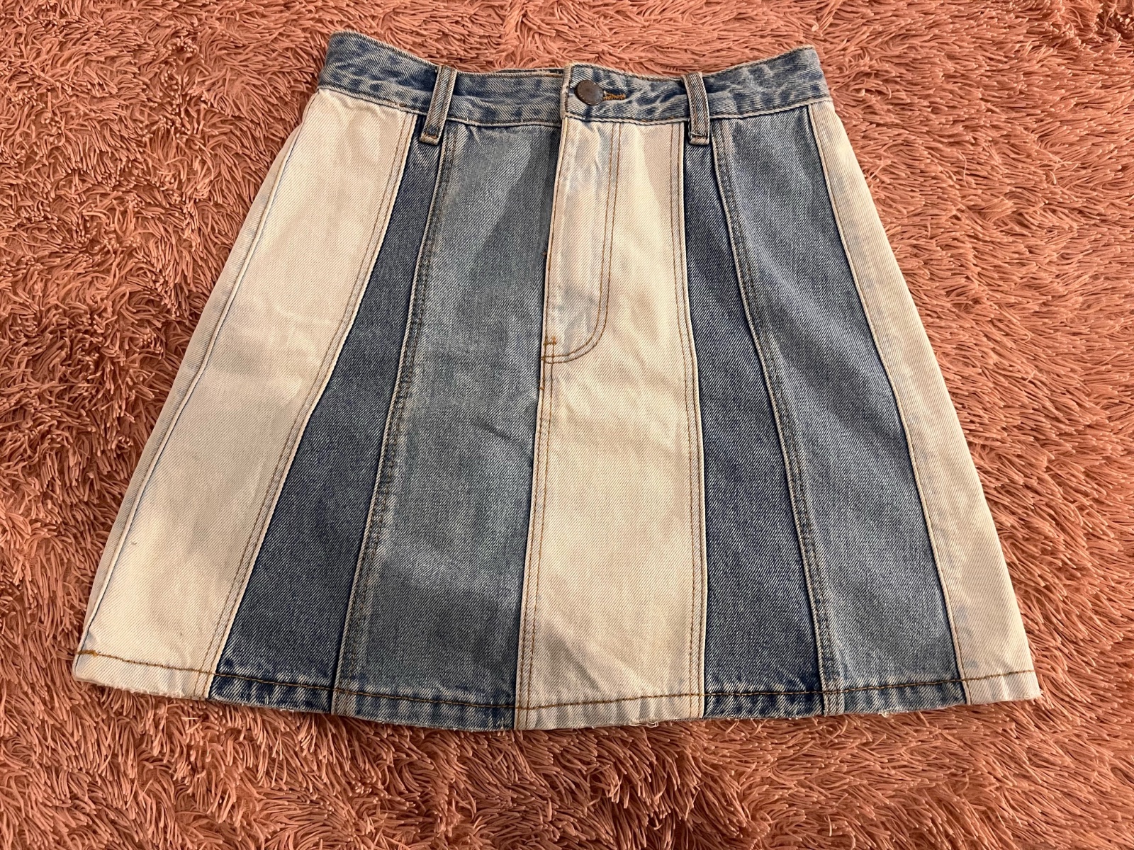 Mini jupe en denim