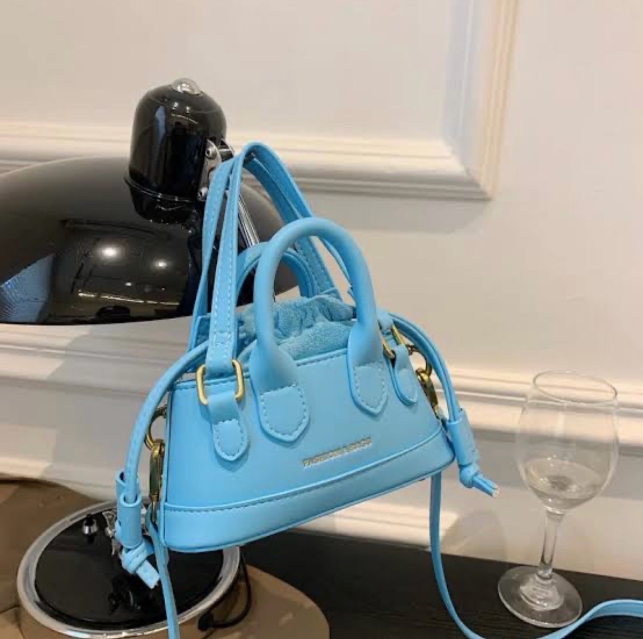 Petit sac à main SHEIN bleu ciel – Chic & tendance 🩵