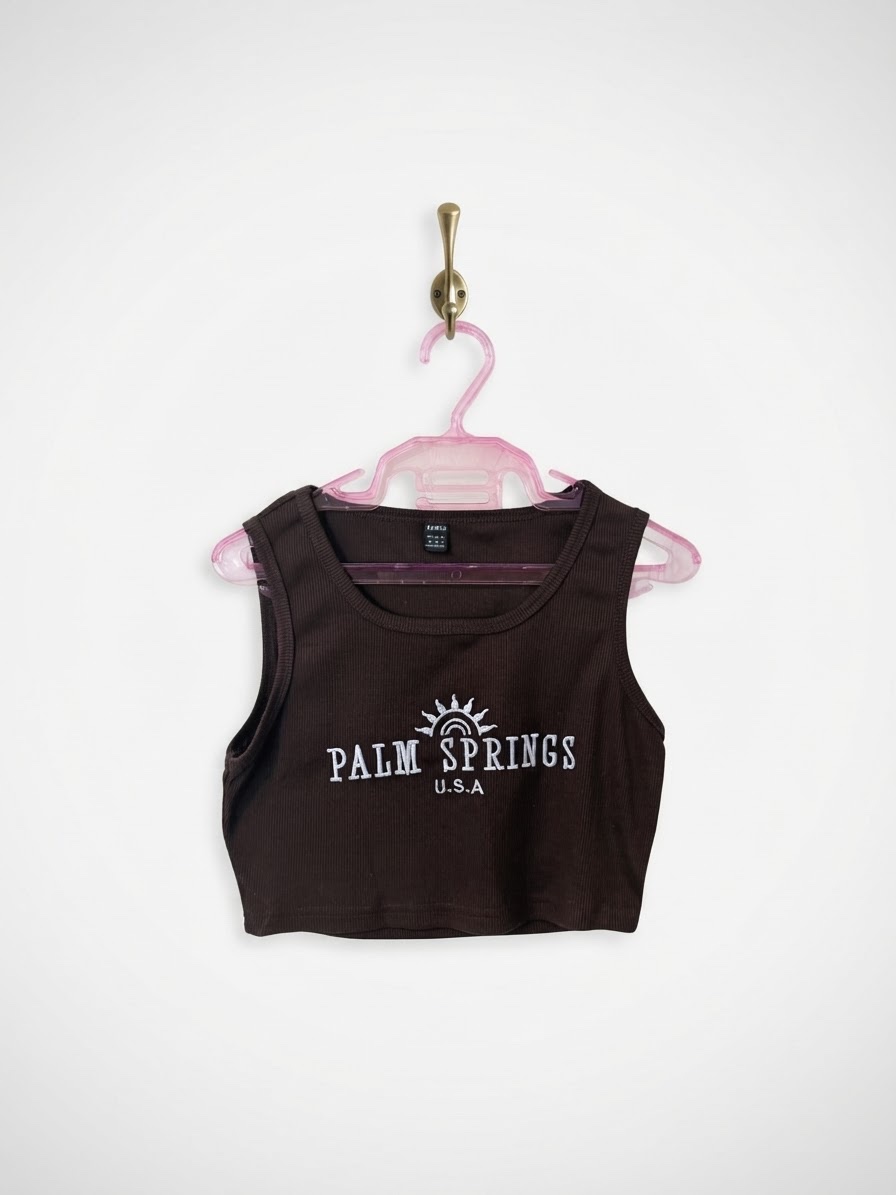 T-shirt marron basique – Style casual et tendance 🤎