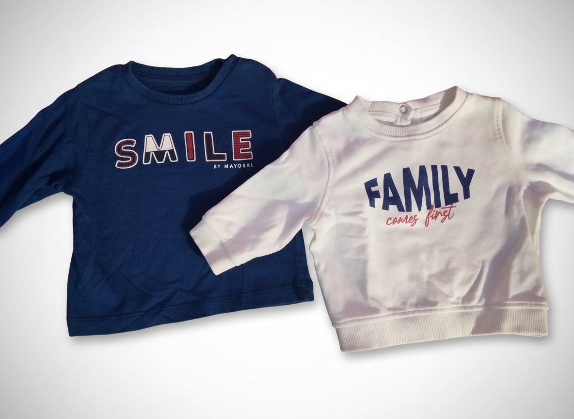 2 pulls pour bébé garcon 6 mois