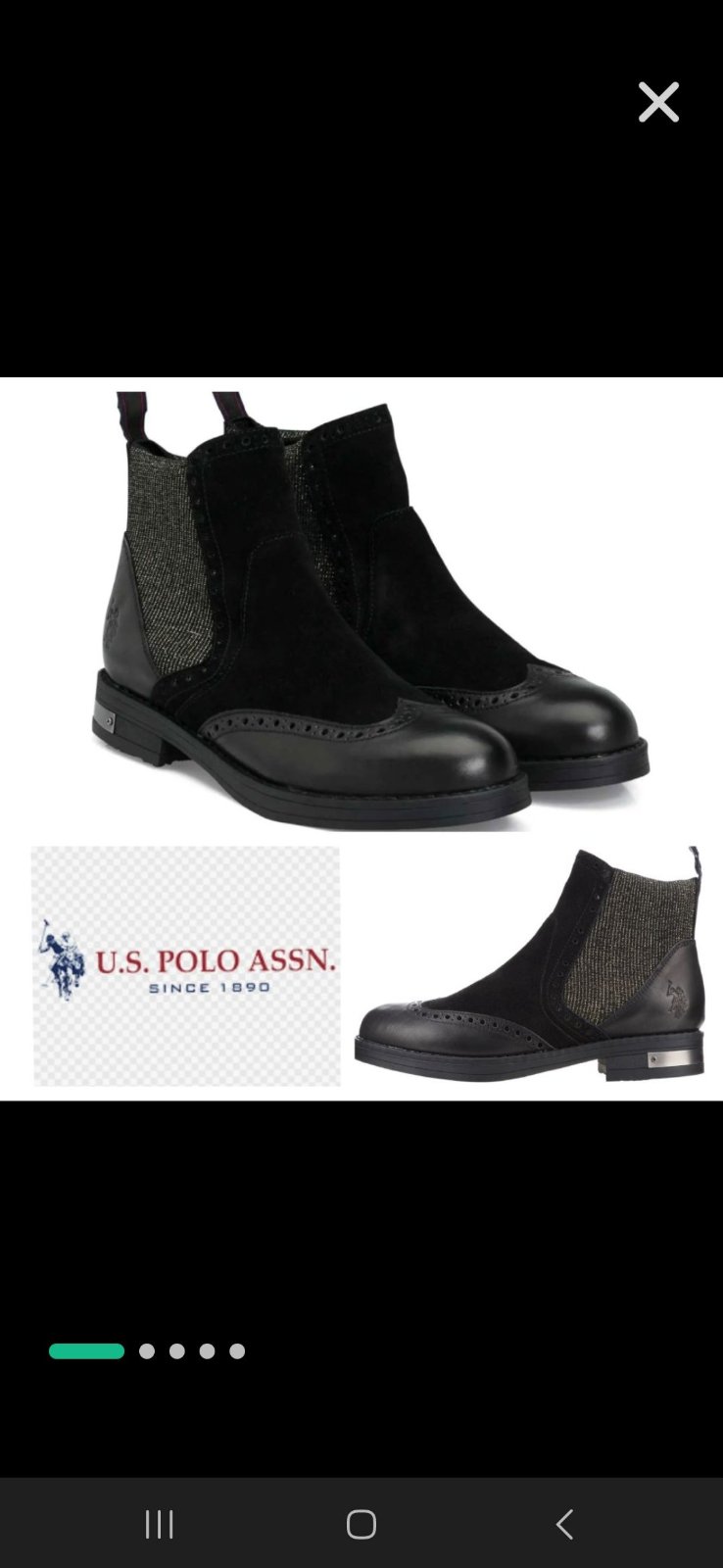 Bottines us polo