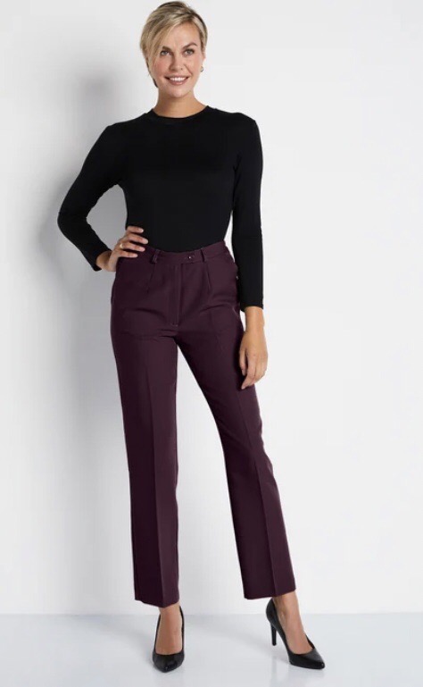 un joli pantalon droit