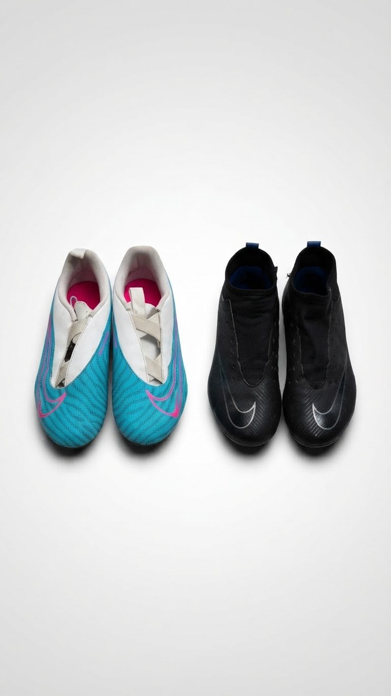 Chaussures foot peu utilisés