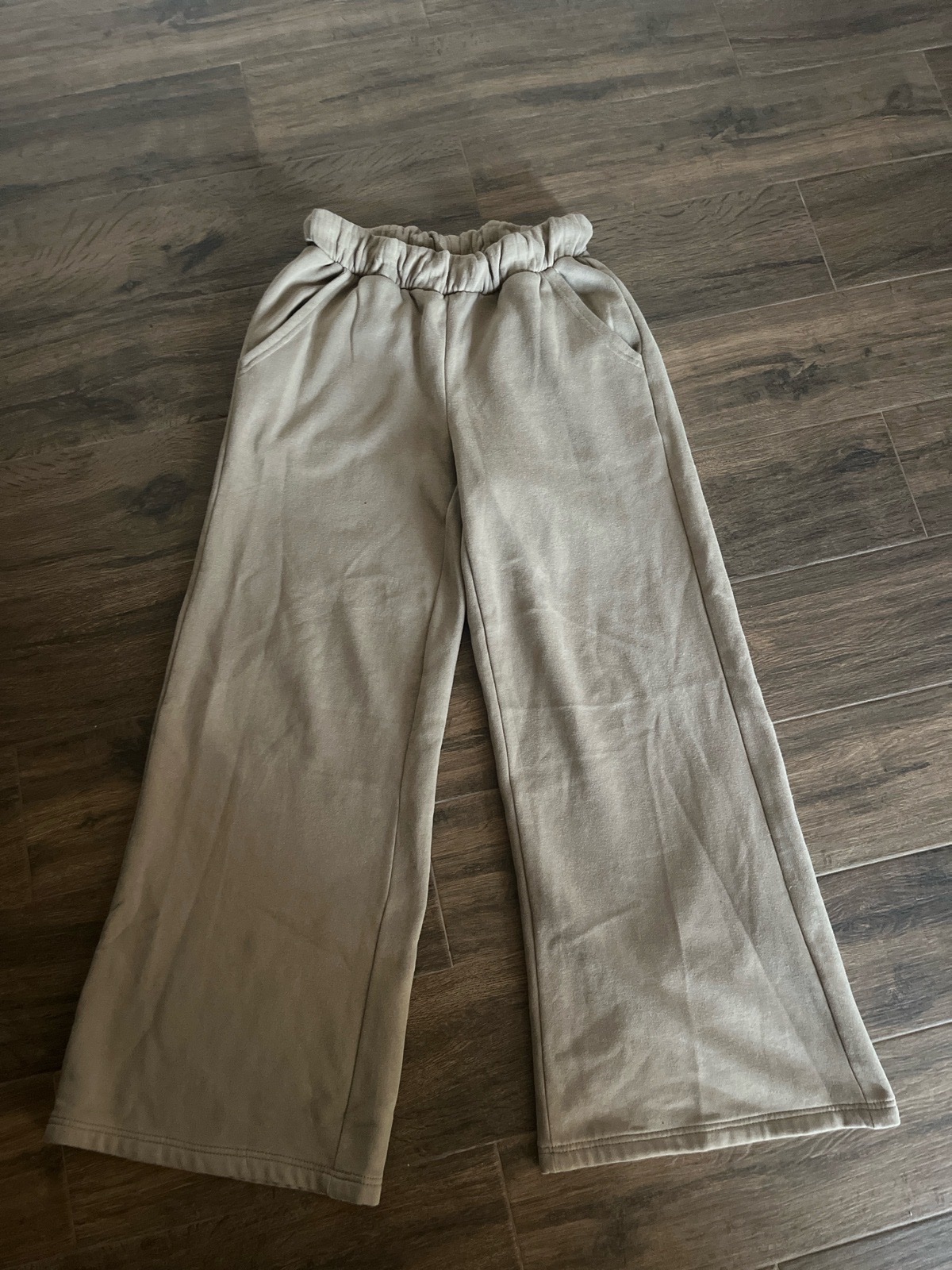 Bas Bershka en coton camel 