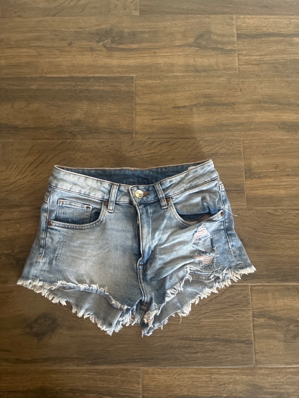 Short en jean H&M court 